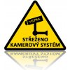 Piktogram Samolepka - Střeženo kamerový systém