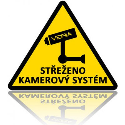 Samolepka - Střeženo kamerový systém – Zboží Dáma