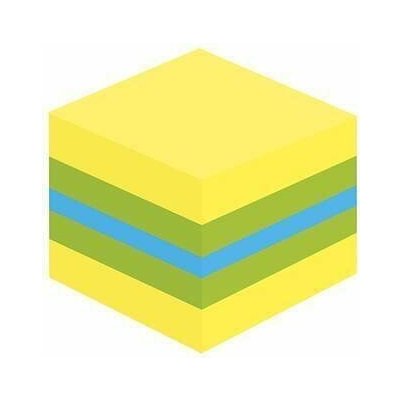Samolepicí bloček, mix barev, 51x51 mm, 400 listů, 3M POSTIT – Hledejceny.cz