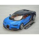 Model Bburago Plus Bugatti Chiron modrá 1:18