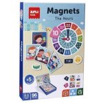 APLI edukační hra s magnety hodiny 96 ks – Hledejceny.cz