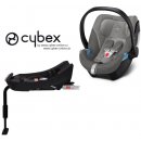 Autosedačka Cybex ATON 5 + základna do auta BASE 2-FIX 2021 Soho Grey