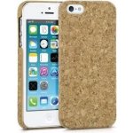 Pouzdro Kwmobile Pevné korkové Apple iPhone SE 1.Gen 2016 / 5 / 5S světle hnědé – Sleviste.cz