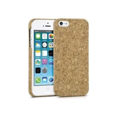 Pouzdro Kwmobile Pevné korkové Apple iPhone SE 1.Gen 2016 / 5 / 5S světle hnědé – Sleviste.cz