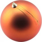 DECOLED Velká vánoční koule 30 cm, měděná, matná – Hledejceny.cz