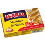 Isabel Sardinky v tomatové omáčce 125 g – Sleviste.cz