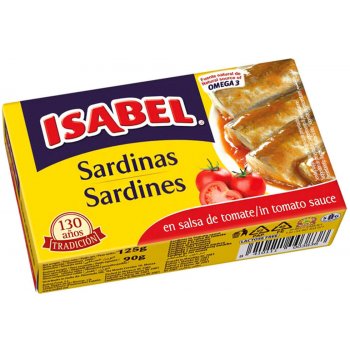 Isabel Sardinky v tomatové omáčce 125 g