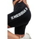 Dámské šortky Nebbia Fitness šortky s vysokým pasem ICONIC 238 Black