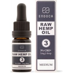 Endoca CBD a CBDa Konopný olej 3% 10 ml