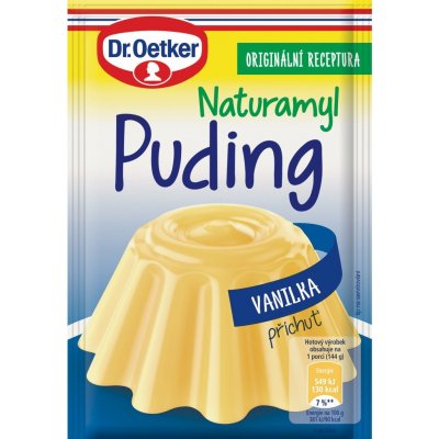 Dr. Oetker Naturamyl puding s vanilkovou příchutí v prášku 37 g – Zboží Dáma