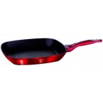 BerlingerHaus grilovací s mramorovým povrchem Metallic Line červená 28 cm – Hledejceny.cz