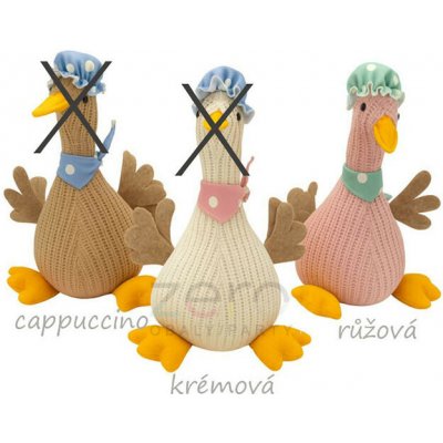 Kačenka pletená stojicí 28 cm - růžová – Hledejceny.cz