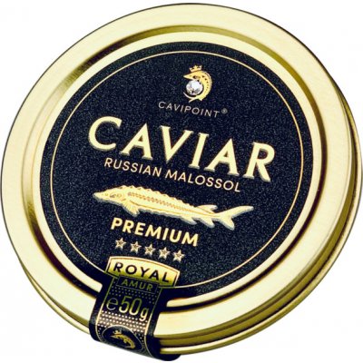 Amur royal premium sturgeon caviar 30 g – Zboží Mobilmania