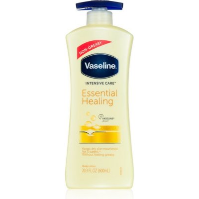 Vaseline Intensive Care hydratační tělové mléko s pumpičkou Essential Healing 600 ml – Zboží Mobilmania