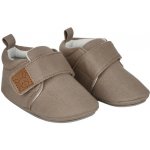 Sterntaler Mikk-Line dětské bačkůrky z plátna hnědé – Zboží Mobilmania