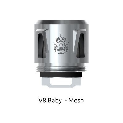 Smoktech TFV8 Baby Mesh žhavicí hlava nerez 0,15ohm – Zboží Dáma