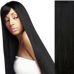 Clip in lidské vlasy 43cm ČERNÉ – Sleviste.cz