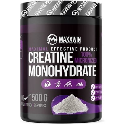 MAXXWIN 100% CREATINE MONOHYDRATE 500 g – Zbozi.Blesk.cz