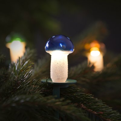 Exihand Skladem od 15.11. !! Souprava Muchomůrka barevná TV-12 12 žárovek 20V 0,1A – Hledejceny.cz