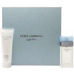 Dolce & Gabbana Light Blue Woman EDT 100 ml + tělové mléko 100 ml + EDT 7,4 ml dárková sada – Hledejceny.cz