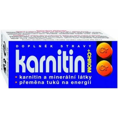 Naturvita Karnitin+chrom 50 tablet – Zbozi.Blesk.cz