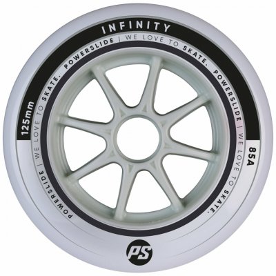 Powerslide Infinity 125 mm 85A 6 ks – Zboží Dáma