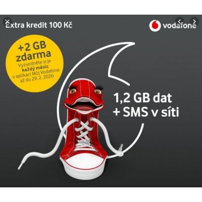 Vodafone datová karta - 1,2 GB dat – Zboží Mobilmania