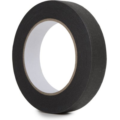 Le Mark Papírová lepicí páska 24 mm x 60 yds Černá – Zboží Mobilmania