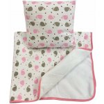 SVITAP sleep well sada Velryba růžová 90x100 35x35 – Zboží Mobilmania