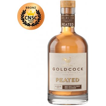 Gold Cock Peated 4yo 45% 0,7 l (holá láhev)