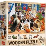 TREFL Wood Craft Origin Psí přátelství 1000 dílků – Sleviste.cz