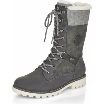 Remonte D8474-45 šedá W4 D8474-45 GREY COMBINATION H/W4 – Zboží Dáma