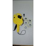 Dvouřádkové etiketovací kleště MOTEX MX 2616 ACE Y - STARTOVACÍ SADA KOMPLETNÍ / 1x kleště + 5x etiketa 25x16 + 1x náhradní barvící váleček / – Zboží Živě