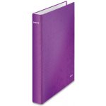 Leitz 4 kroužkový pořadač Wow A4 40 mm fialový – Zboží Mobilmania