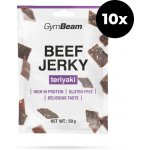 GymBeam Beef Jerky teriyaki 10 x 50 g – Zboží Dáma