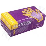 Rukavice nitrilové MAXTER bezpudrové vel.L 100ks – Zboží Dáma