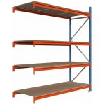 Majster Regál Longspan 200 x 150 x 60 4 police modrooranžová – Zboží Dáma