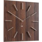 Future Time FT1010WE Square dark natural brown 40cm – Hledejceny.cz