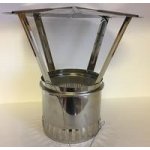 Schiedel stříška nerez 100 mm – Zboží Mobilmania