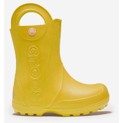 Crocs Handle It Rain Boot Kids Yellow – Zboží Mobilmania