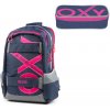 Školní batoh Karton P+P batoh Oxy Sport modrá Line růžová