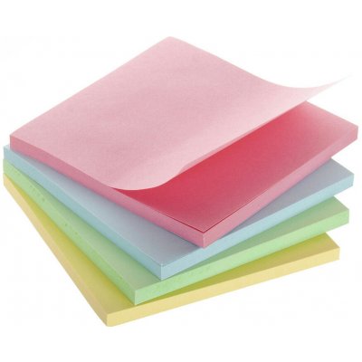 bloček samolepicí 7,5x7,5cm mix barev (4x50ks) – Hledejceny.cz
