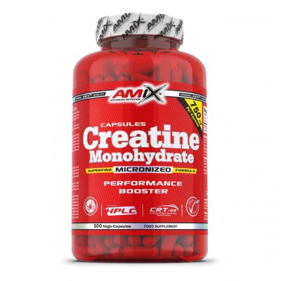 Amix Creatine Monohydrate 800 500 kapslí – Zboží Dáma