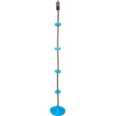 4iQ Šplhací lano se sedákem 30cm pro hříště Modré – Zboží Dáma