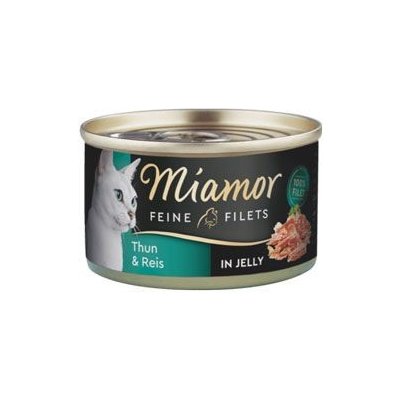 Miamor Cat Filet tuňák a rýže v želé 100 g – Hledejceny.cz