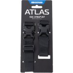 Oxford Zavazadlové popruhy Atlas advanced tail straps kit černá – Zboží Dáma