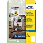 Avery Zweckform J4775-10 Odolné etikety pro Inkjet 210x297mm 10 ks bílá – Sleviste.cz