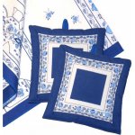 Forbyt Kuchyňská podložka CIBULÁK modrobílá 20x20cm – Hledejceny.cz