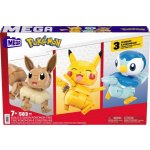 Mattel Pokémon Mega Construx Pichu Pikachu a Raichu – Zboží Živě