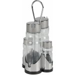 DOCHTMANN Sada na sůl pepř ocet a olej se stojanem 2 x 100 ml 2 x 30 ml – Hledejceny.cz